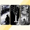Мечник в древнем стиле Для Samsung A73 A72 A71 A55 A54 A53 A52 A51 A13 A22 A16 A15 A12 A14 A26 A07 5G Черный Чехол для Телефона