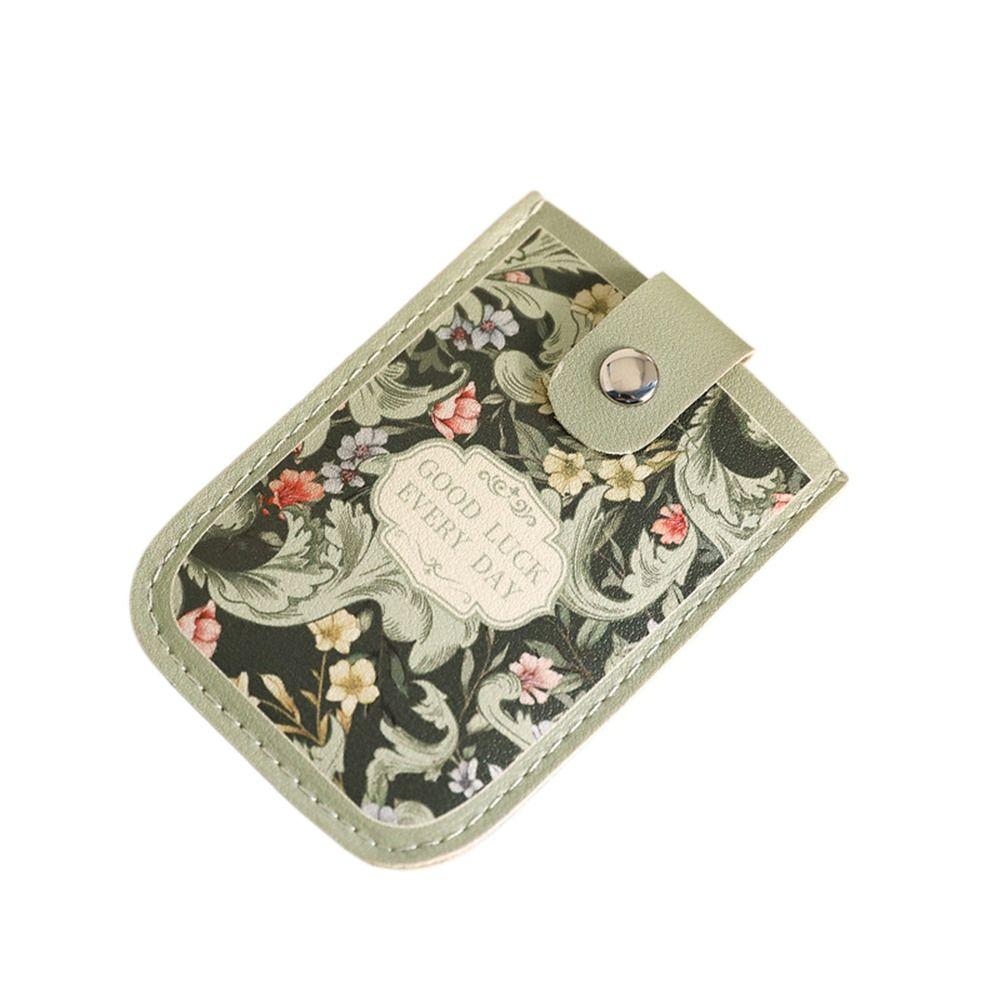 Ламинированный скрытый мини-кошелек для карт с блокировкой RFID, тонкий чехол для визиток из искусственной кожи, мужские кошельки