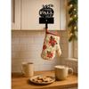 Decorative Metal Wall Hook with Joy Lettering, Entryway Organizer for Keys, Cups, Hats, Umbrellas, Cute Home Decor for Living Room, Bedroom