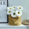Один искусственный солнечный букет из хризантемы PU Fulan Flower Home Flower Arrangement Decorative Искусственное цветочное украшение