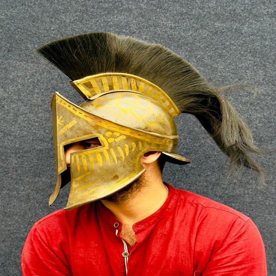 Leonidas Medieval Knight Helmet from 300 Spartans Movie Greek Helmet Limited Edition Helmet