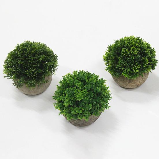 Искусственный цветок растение трава бумажная целлюлоза горшок бонсай орнамент садовый стол декор