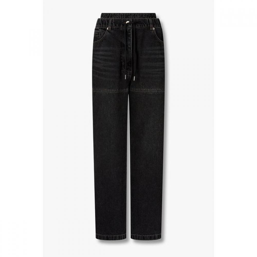 Studio Tomboy Double Banding Drawstring Denim Pants 9106362003