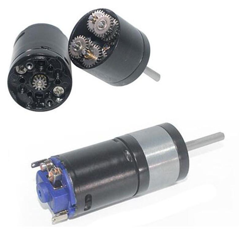 DC 6V 12V Gear Motor High Torque Electric Encoder Motor 20-4545RPM Mini Micro Metal Gear Reduction Motor 370 DC Gear Motor
