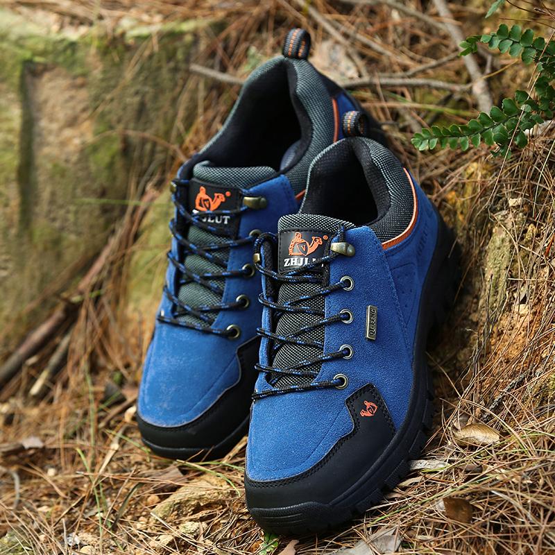 Уличная обувь для бездорожья. Уличная туристическая обувь. Дышащая мужская обувь. Нескользящая износостойкая подошва. Удобная внутренняя дышащая верхняя часть.