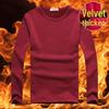 Мужская футболка с длинным рукавом на флисовой подкладке: Теплая верхняя одежда для осени и зимы, идеальный базовый слой