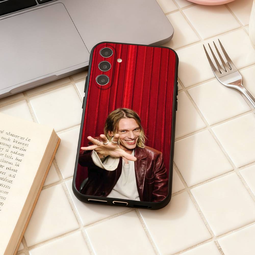 Чехол для телефона J-Jamie Campbell Bower для Samsung Galaxy A73, A72, A71, A70, A53, A52, A51, Другие Мягкий черный корпус
