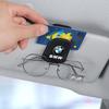 SQKR7 Car Sticker Premium Material Car Card Clip Wear Resistant Not Easy Loose Glasses Holder Practical Interior Storage Parts For BMW