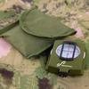 Компас, высокоточный водонепроницаемый военный компас с сумкой для переноски, линзовый прицел и виброустойчивый компас для кемпинга и пешего туризма