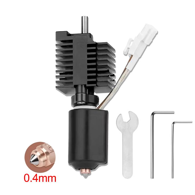 Комплект хотенда для 3D-принтера Creality K2 Plus, комплект сопел с быстрой заменой, закаленная сталь, цельнометаллический дизайн для комплекта хотенда K2 Plus