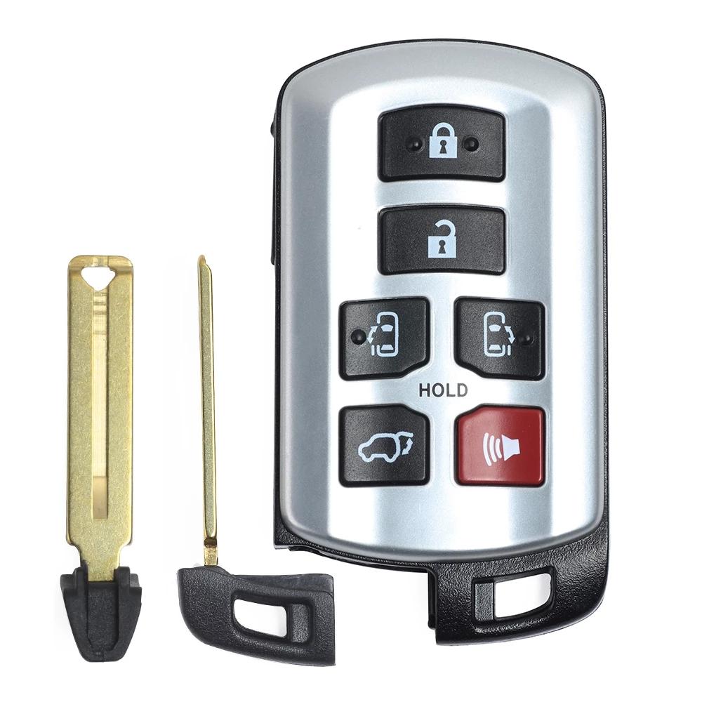 For Toyota Sienna 2011 2012 2013 2014 2015 2016 2017 2018 2019 2020 Smart HYQ14ADR 271451-5691 Car Remote Key P/N: 89904-08010