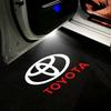 Светодиодная подсветка порога автомобиля Welcome Light для GRsport Crown Hilux Aygo Yaris Corolla Логотип Тень Призрака Световая Атмосфера Универсальная Посадка