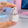 Сенсорная тактильная игрушка-антистресс 1/2 шт. Клавиатура-коза Fidget со звуком, Перезаряжаемая игрушка-щелкалка для пальцев в виде овцы, Брелок-животное с кнопкой для снятия стресса