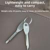 Durable Metal Keychain Tool Flat-Head Multi-Tool Tool Gadget Pocket Screwdriver  Personal Tool