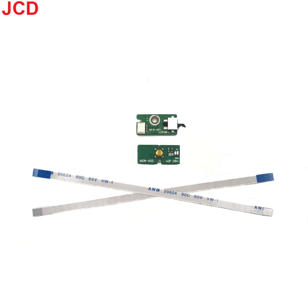 JCD 1pcs Power Button On OFF Switch Board With Ribbon Cable Board Flex Cable MSW-K02 For PS3 4000 CECH 4000 Super Slim
