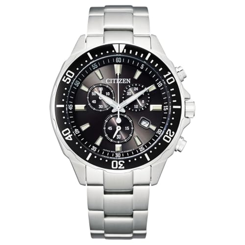 Коллекция наручных часов CITIZEN (Eco-Drive на солнечной батарее/водонепроницаемые/хронограф) VO10-6771F простой регулируемый мужские деловые аналоговые студенческий подарок дата