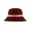 Шляпа Helen Kaminski Hat51416 Wb Emani Цвет Дикая Ежевика Буклированная Шерстяная Фетровая Шляпа-Клош Ведро