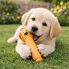 Latex Dog Chew Toy Squeaky Sound Bite-resistant Dog Grinding Teeth Stick Imitation Sausage Sound-Producing Toy Playing Time