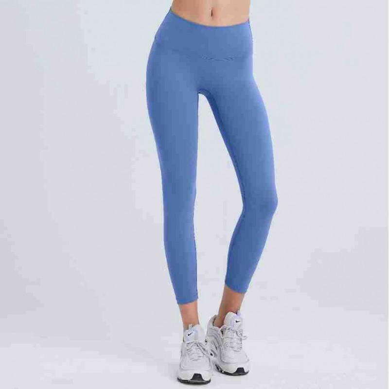 High-Waisted Yoga Leggings Women Slimming Ultra-Thin Breathable Stretch Workout Pants Running Gym Fitness