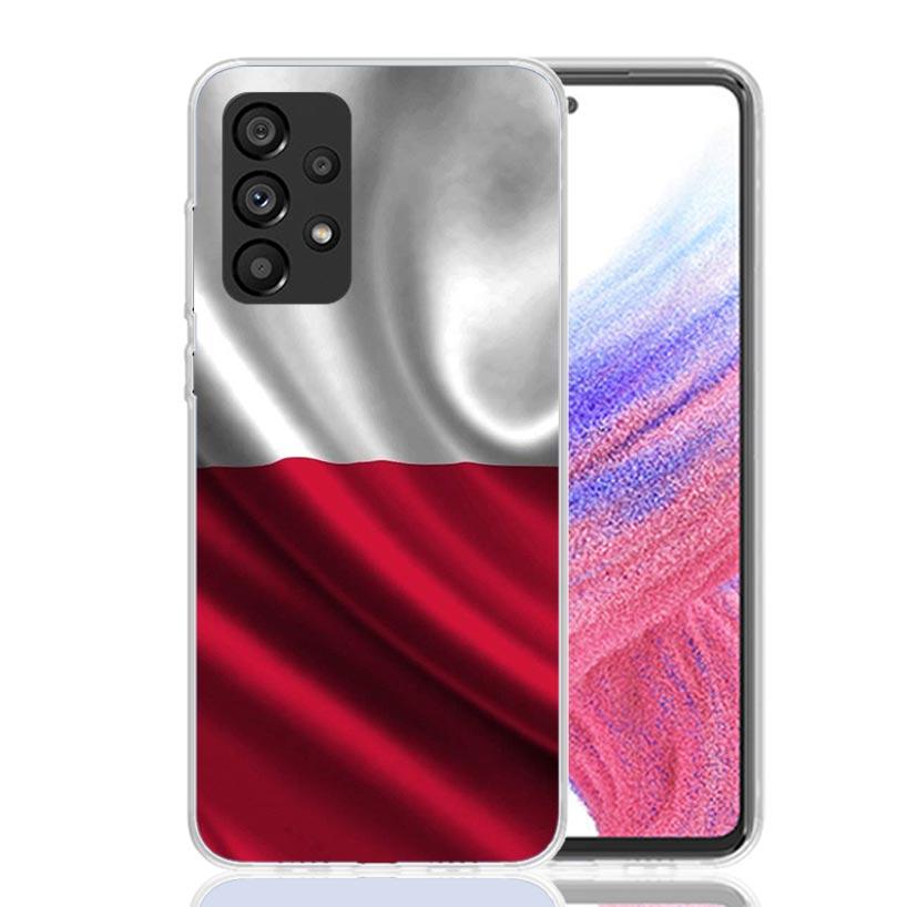 Чехол для телефона с флагом Польши для Samsung Galaxy A17 A16 A14 A15 A13 A57 A56 A54 A55 A53 A37 A36 A34 A35 A33 A26 A24 A25 A23 Galaxy A17