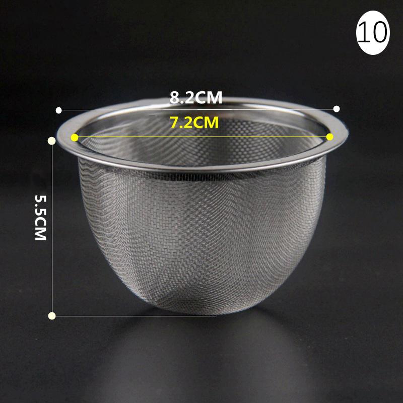 1 шт., многоразовый заварочный чайник из нержавеющей стали 304, ситечко для чая, чайник, чайный лист, фильтр для специй, кухонные аксессуары