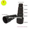 Jieba Vacuum Upholstery Scraper Nozzle - Transparent, Triangular, for Sofa and Fabric Cleaning