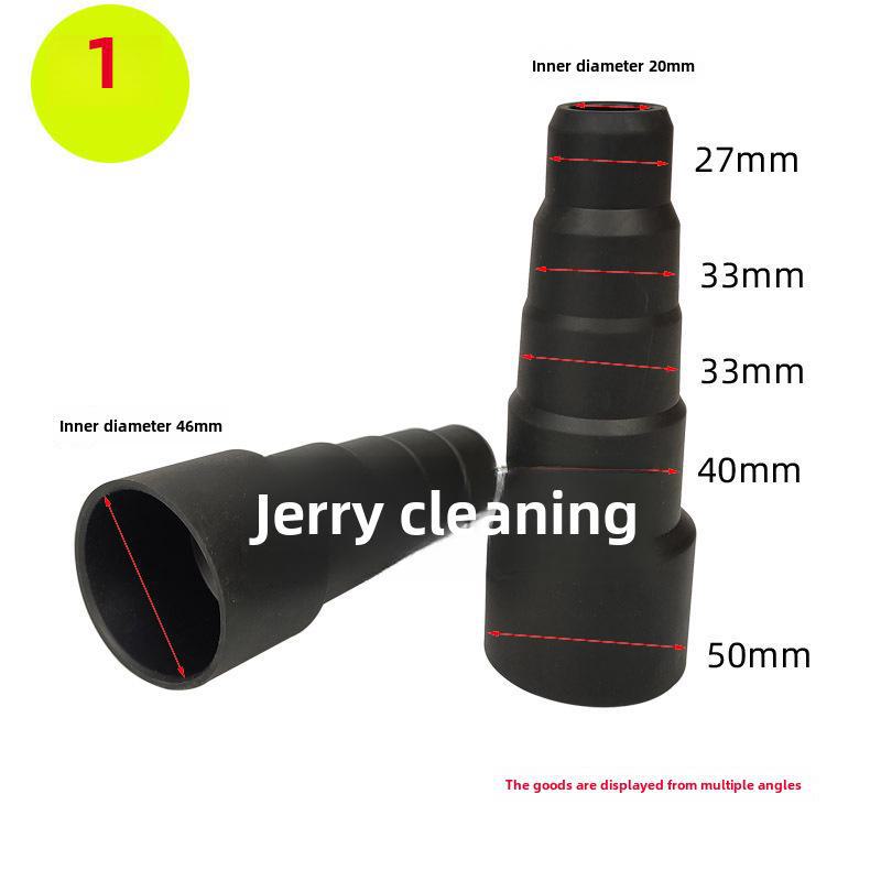 Jieba Vacuum Upholstery Scraper Nozzle - Transparent, Triangular, for Sofa and Fabric Cleaning