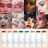 8pcs Face and Body Glitter Stick Set Festival Makeup Chunky Sparkle Eyeshadow Highlighter Shimmer Cream for Party Stage Rave Cosmetics