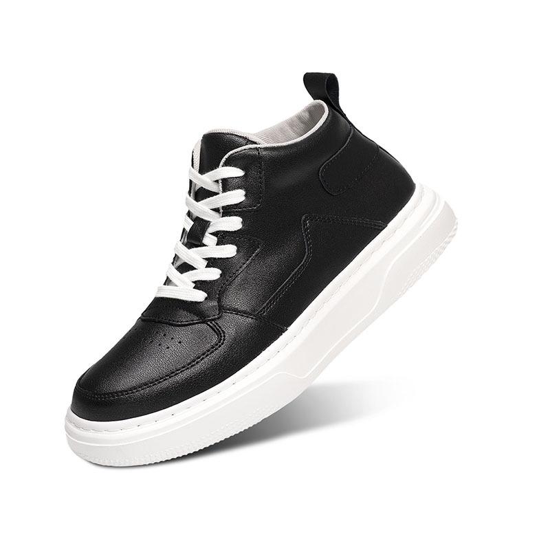 Высокие кеды Xiaobai для пар, невидимая внутренняя платформа для увеличения роста, студенческие кеды на платформе, трендовая мужская и женская обувь