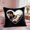 GGeorge Michael Singer Cushion Cover Square Short Plush Pillow Case Living Room Sofa Home Decor Funda X