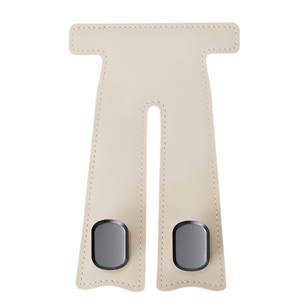 Leather Car Headrest Hooks Universal Seat Hanger Hook Storage Rack Car Passenger Glove Box