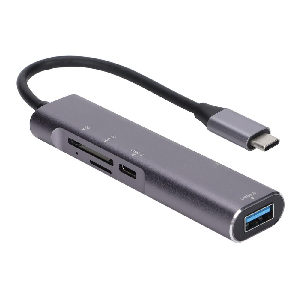 QT05 Тип C к HD мультимедийный интерфейс USB 3.0 концентратор высокоскоростной передачи 5 в 1 концентратор для компьютера