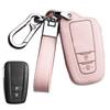 Чехол для смарт-ключа Toyota, Чехол для ключа, Натуральная кожа, 2 кнопки, Разработан для Toyota, Ключ