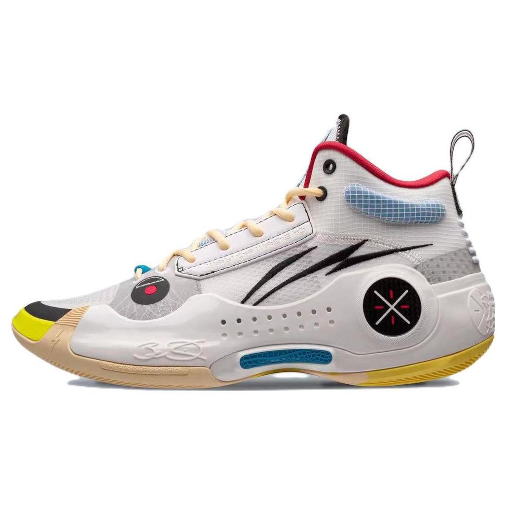 Li-Ning Way of Wade 10 Test R1 Men Sneakers White Standard-White Black ABAS115-6