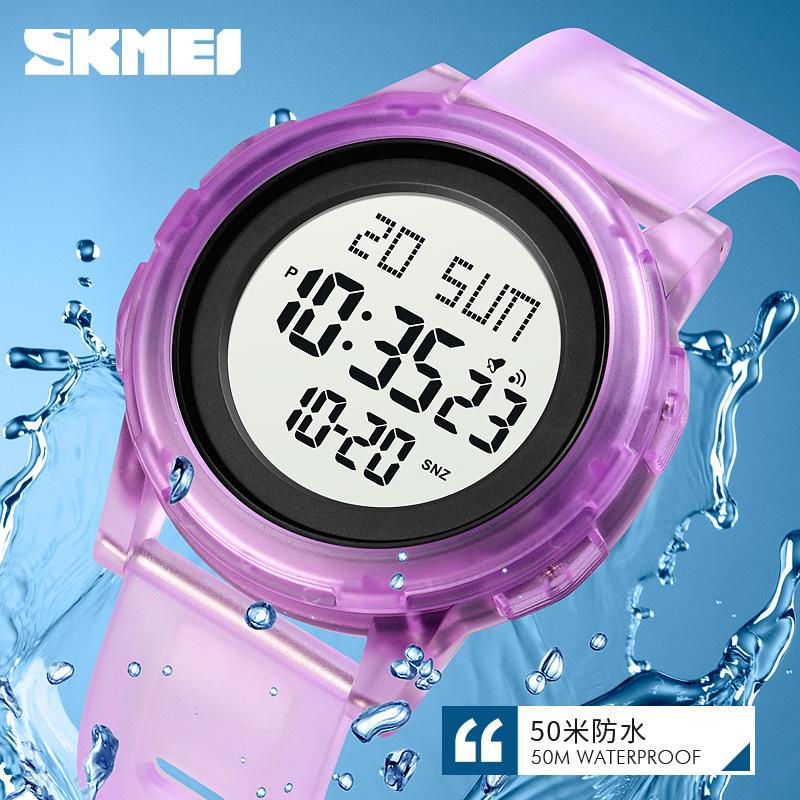 Moment beauty Skmei бренд моды младших классов средней школы молодежные студенческие спортивные часы женские трендовые спортивные часы на открытом воздухе электронные часы