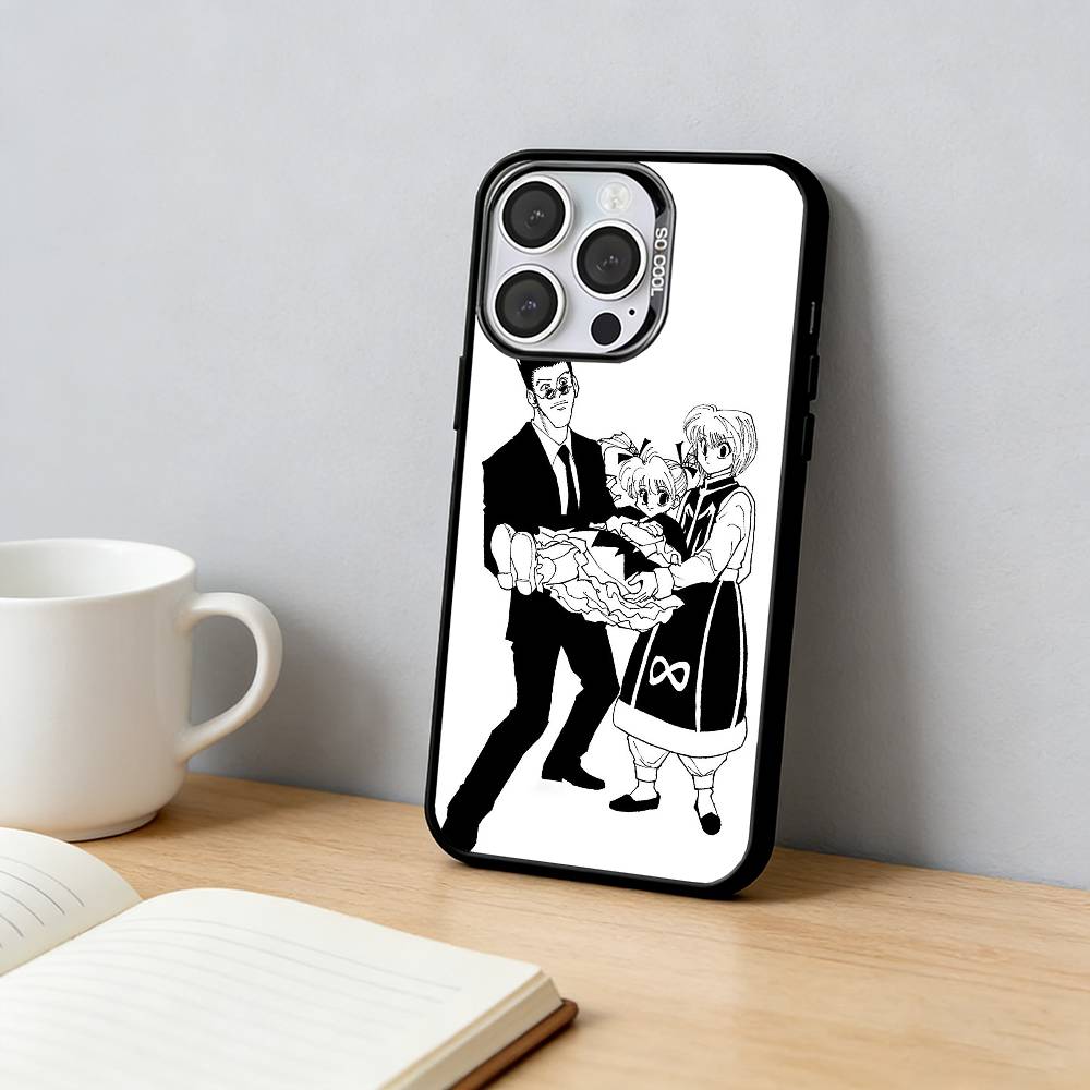 Leorio & kurapika Чехол для телефона для iPhone 17,16,15,14,13,12,11 Plus,Pro Max,XS,Красочный Серебристый Чехол для телефона Funda Cover