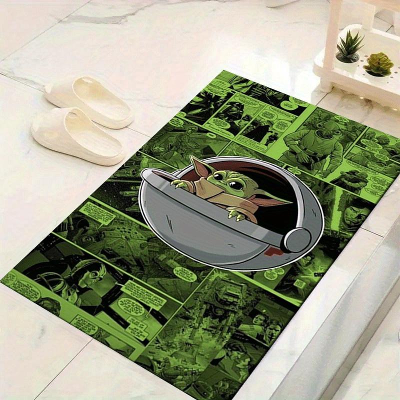 1pc Star Wars Pattern Area Rug Soft Flannel Floor Mat for Living Room,Office,Bedroom and Carpet