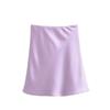 Kaslead New Arrival Women's Clothing Fashion Style Fashion Silm Light Rose Segment High Waist Drooping Skirt