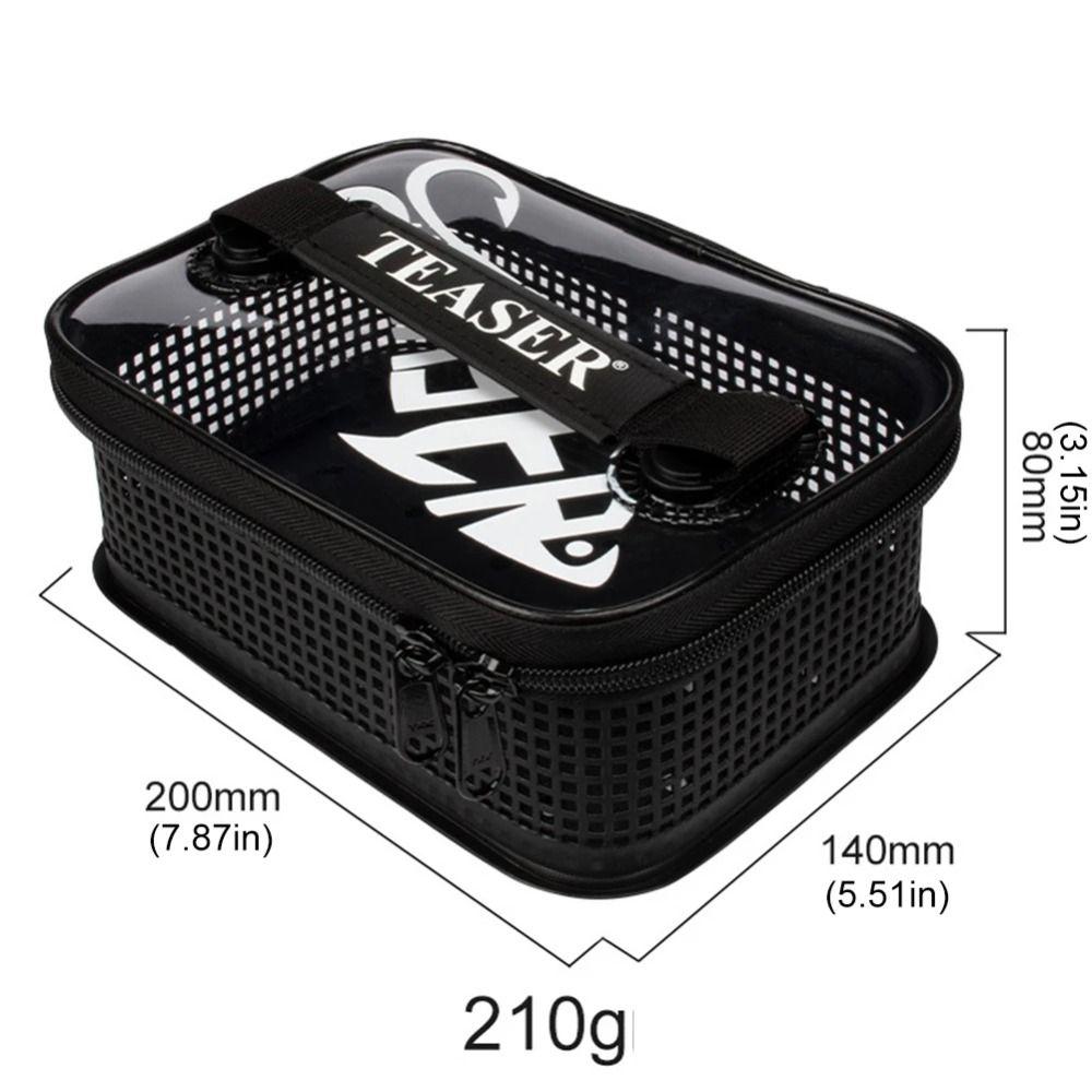 Large Capacity Lure Bait Storage Bag Jig Mesh Bag Fishing Jig Bag Fishing Accessories
