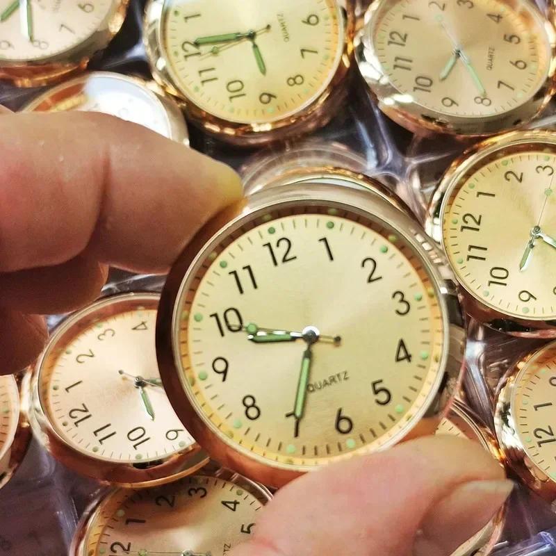 40 мм Мини-цифровые часы Светящиеся автомобильные часы Внутренние приклеиваемые часы для автомобилей Механические кварцевые часы Автомобильный аксессуар