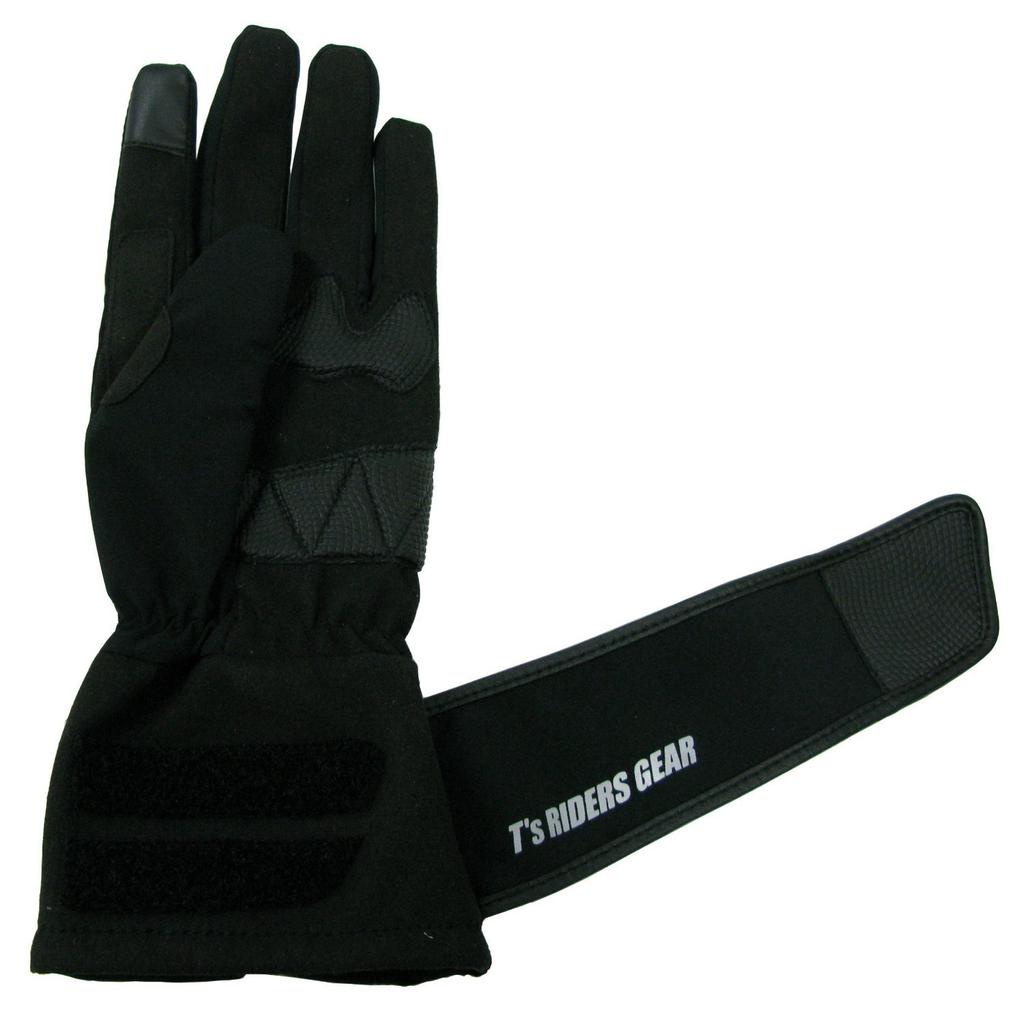 Длинные перчатки от дождя, черные 2XL T'S TSG-36A