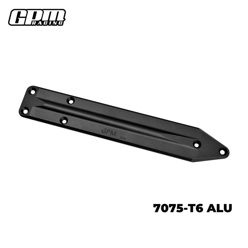 GPM 7075 Alloy Rear Chassis Skid Plate Brace For ARRMA 1/8 Kraton EXB V6
