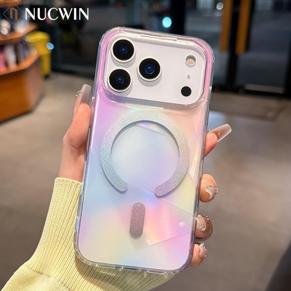 Неоновые градиентные чехлы для телефона из ПК и ТПУ для For Iphone 17 16 15 14 13 Pro Max 16 15 Plus Air для Чехол с защитой от ударов по углам