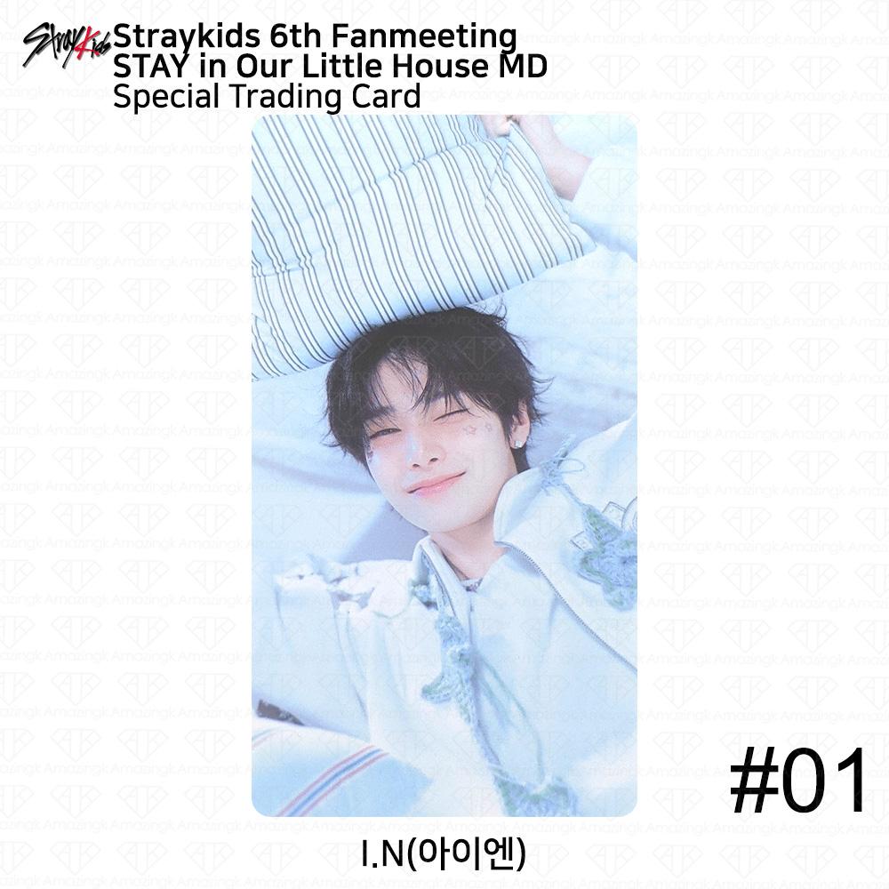 Stray Kids 6-я фан-встреча STAY in Our Little House MD Специальная коллекционная карточка