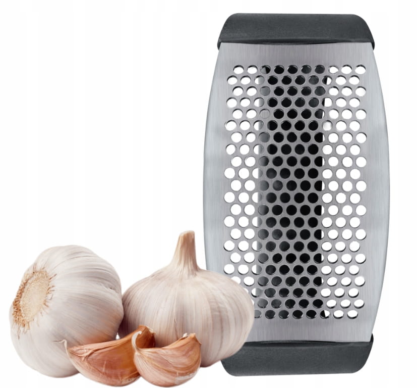 Stainless Steel Multifunctional Garlic Press with Opener
