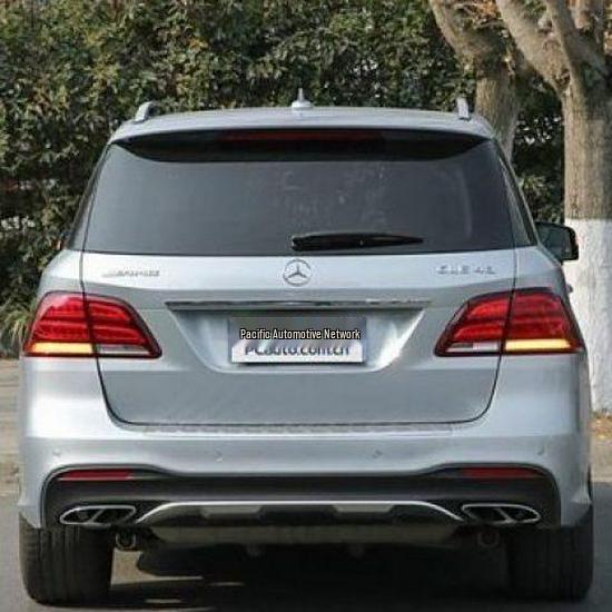 Выхлопная труба AMG GLE43 для Mercedes GLE320/350/400/450/500 Coupe SUV Модификация выхлопа