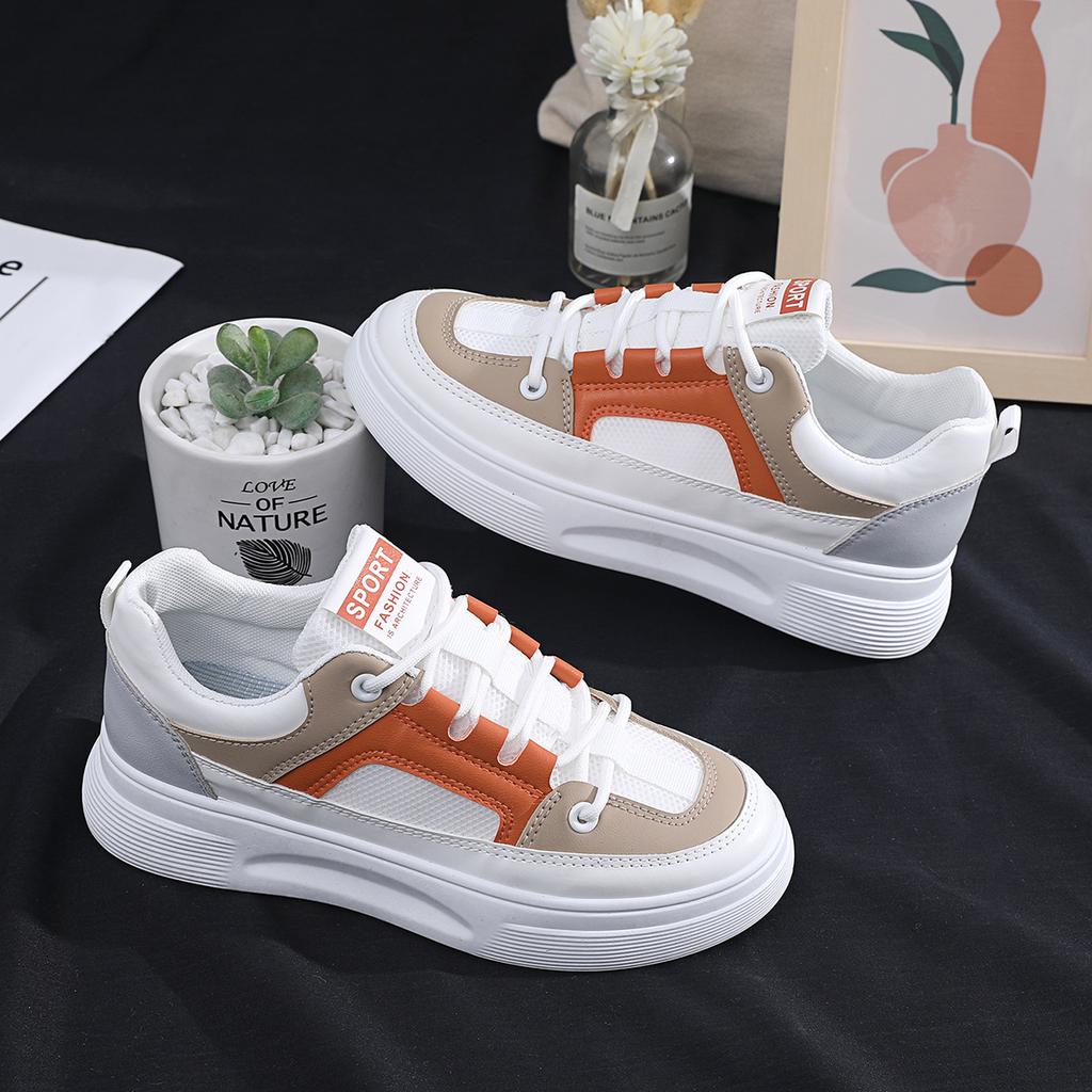 Popular little white shoes women's shoes new autumn versatile shoes spring and autumn shoes children versatile platform casual sports board shoes