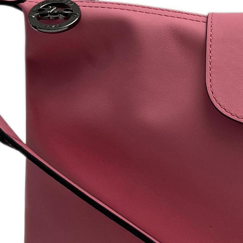 Longchamp Le Pliage Xtra 32 Snap Zipper Closure Leather Hobo Handbag Medium Women Handbags Rose-Pink 10189987018