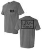 Zeta Beta Tau ZBT Вступай или Умри COMFORT COLORS Рубашка с карманом Братство Frocket Tee