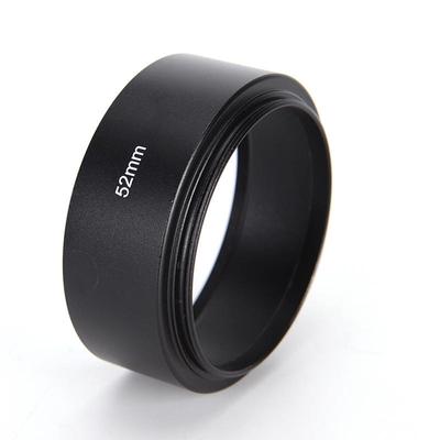 Бленда из металлического сплава 52 мм, длинная для камеры Canon Nikon